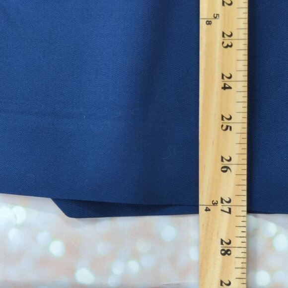 Pendleton Blue Wool Vintage 2Pc Skirt Set, Women's 12 - Picture 14 of 15